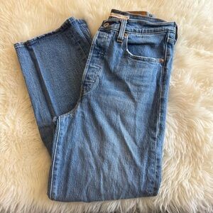 Levi’s Classic Ribcage Straight Denim Jeans